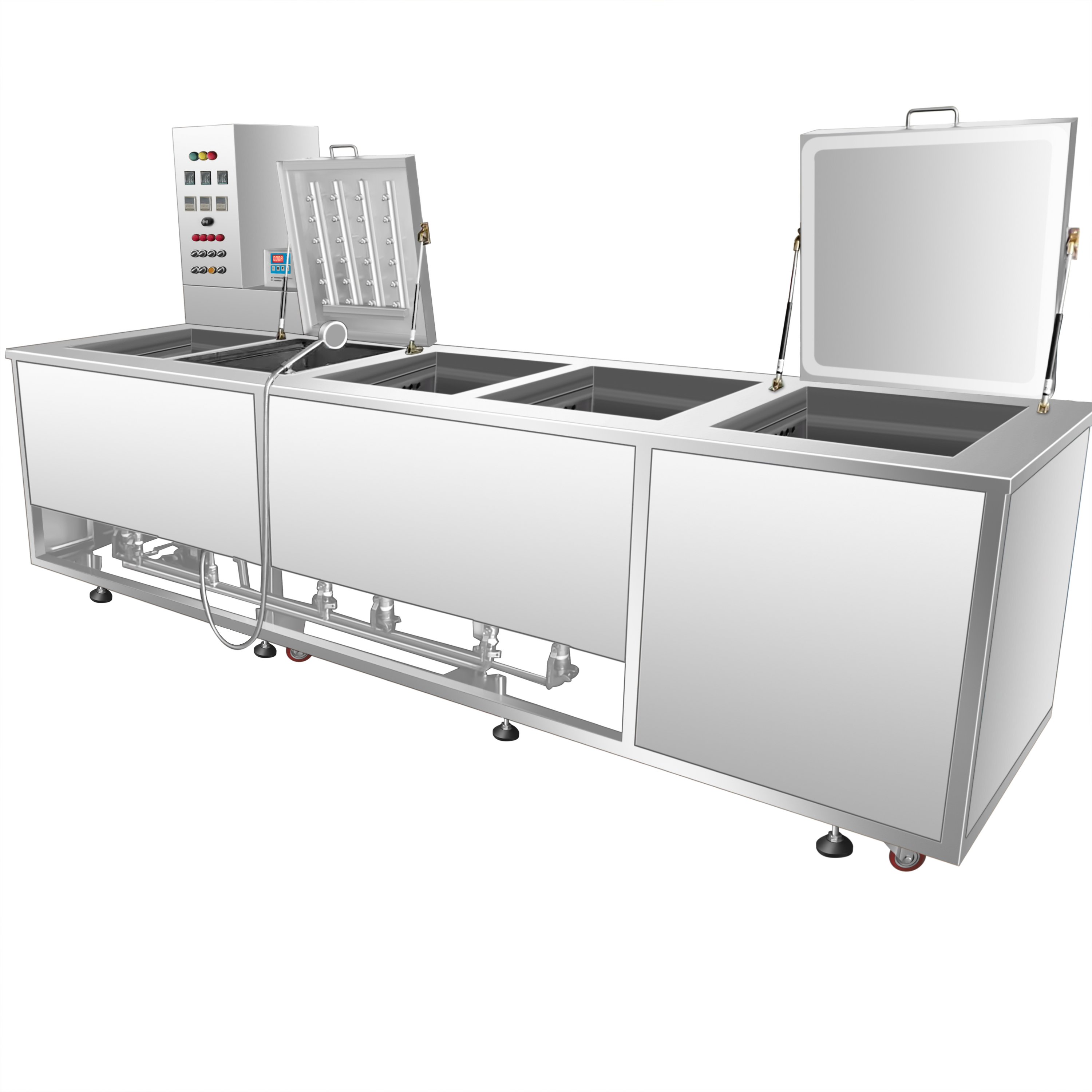 多槽自动超声波清机