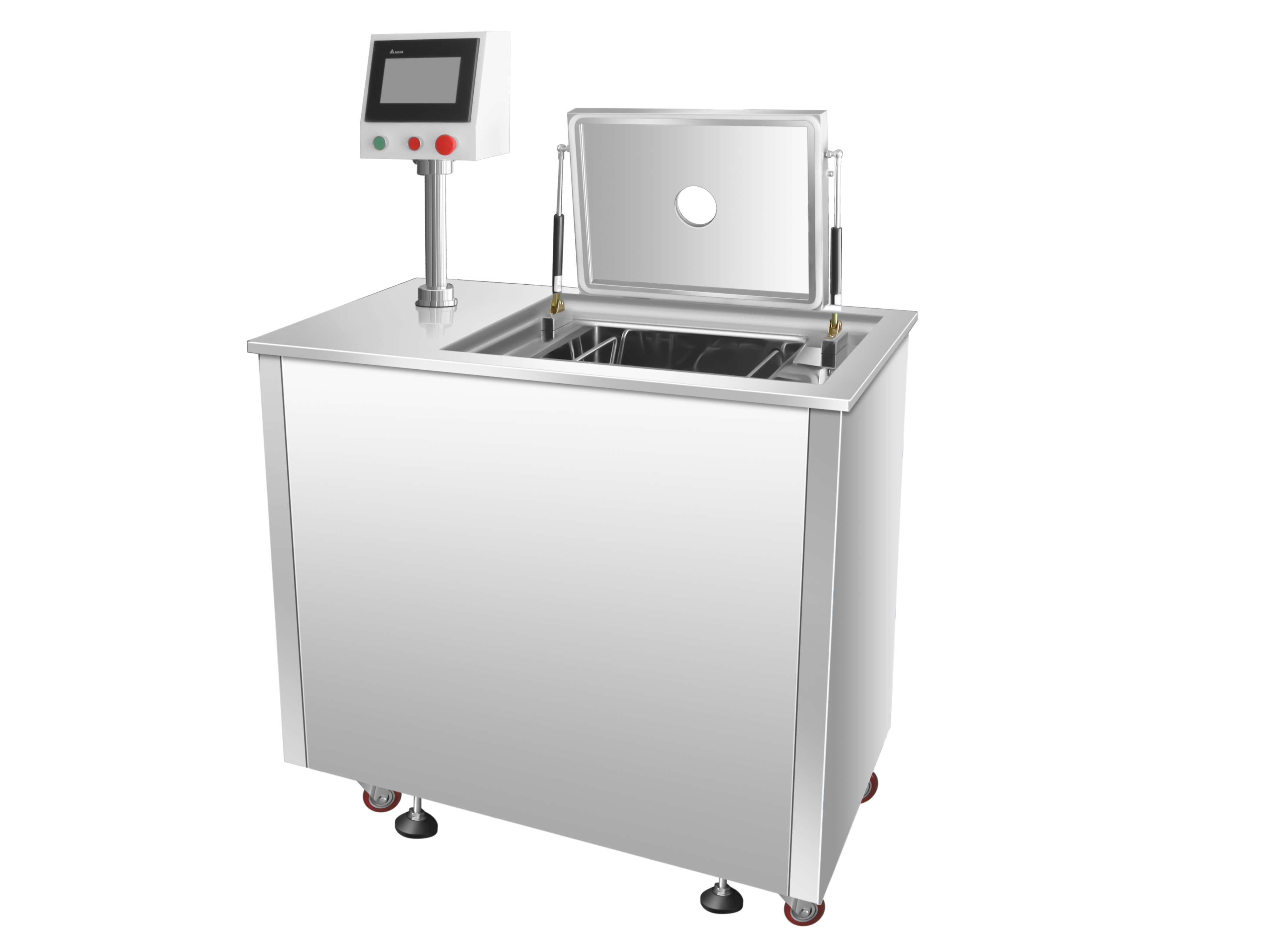 单槽真空超声波清洗机