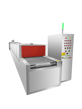 大型全自动喷淋清洗烘干机